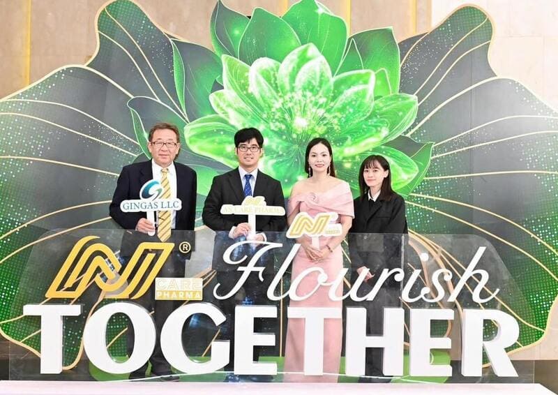 Flourish Together イベントでの記念撮影